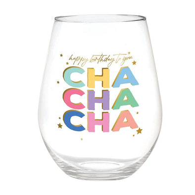 Cha Cha Cha Wine Glass