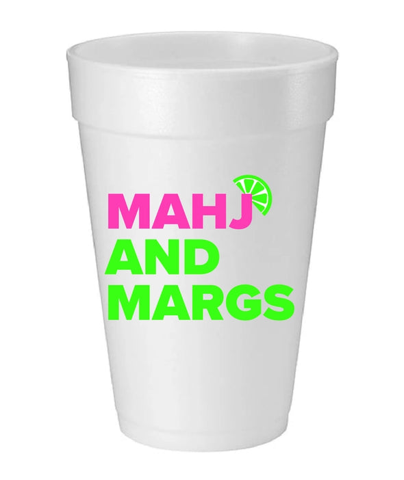 Mahjong Foam Cups (Two Styles)