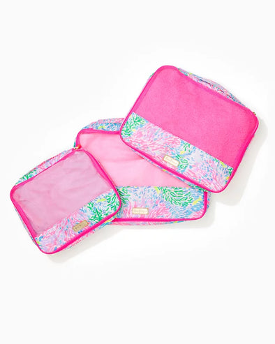 (Lilly Pulitzer) Packing Cube Set