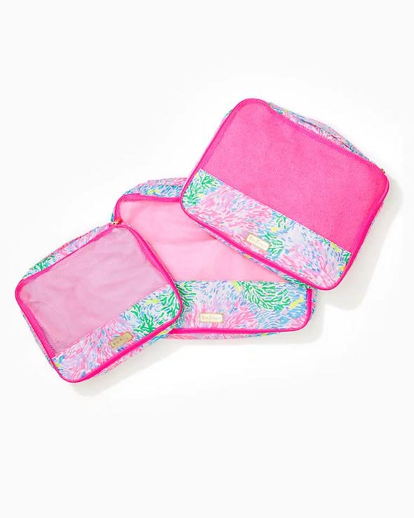 (Lilly Pulitzer) Packing Cube Set