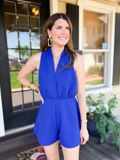 The Nora Romper(Royal)