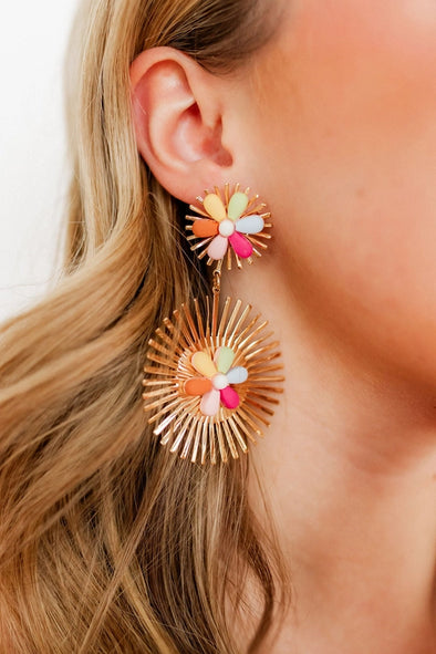The Fiona Multi Color Earring