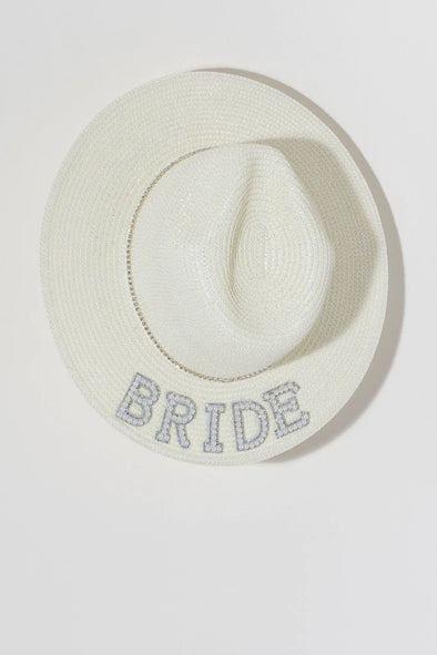 The "Bride" Rhinestone Hat