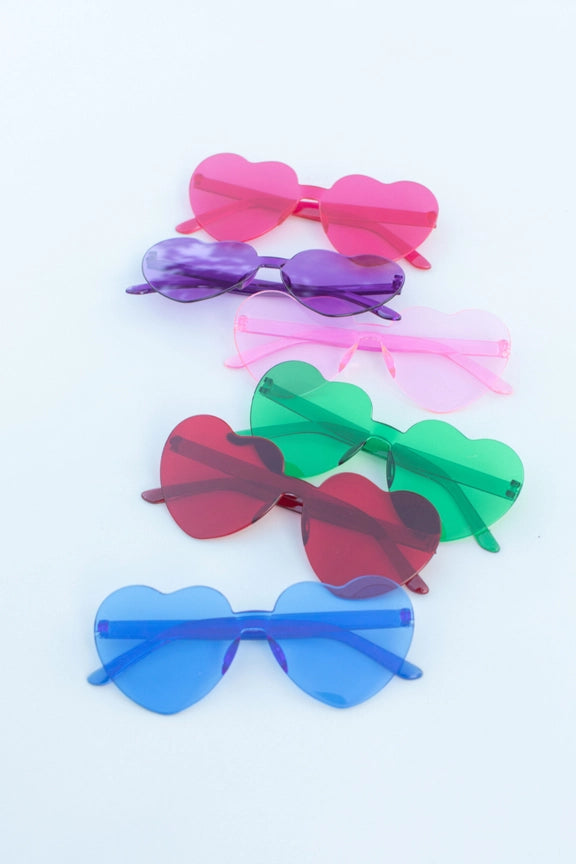 Heart Party Sunglasses (5 Colors)