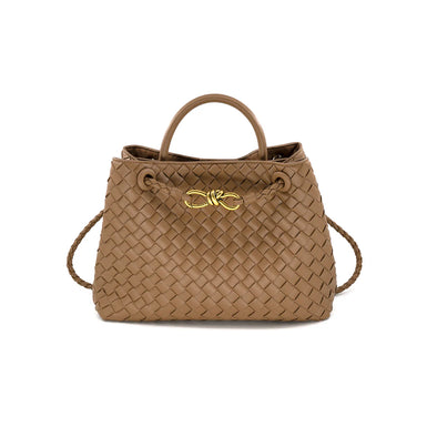 The Talene Bow Bag-Beige