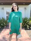 The Kayla Emerald Shift Dress