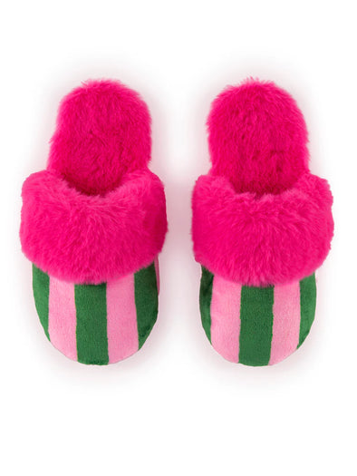 The Felicity Stripe Slippers