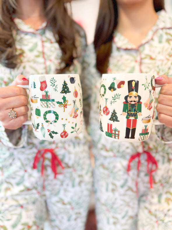 Organic Mug-Nutcracker Pattern