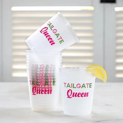 Tailgate Queen Pink Cups