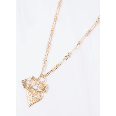 The Rambeau Charms Necklace-Gold