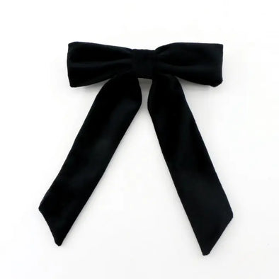 The Velvet Bow-Black