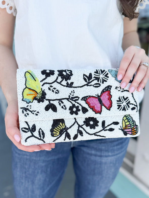 The Fun Beaded Clutches-4 Styles