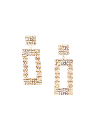 The Sebastian Earring rhinestone earring 
