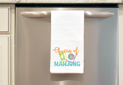 Mahjong Tea Towel