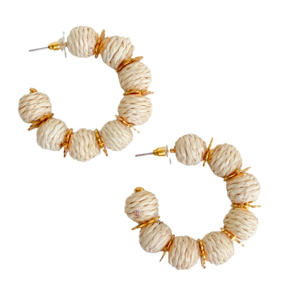 The Raffia Hoop