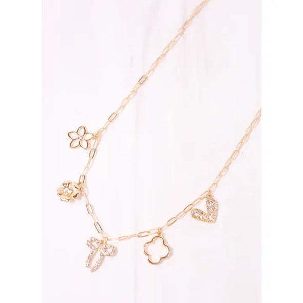 The Chiara Charm Necklace