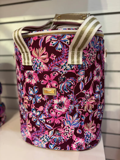 (Lilly Pulitzer) Amerena Cherry Tropical Twist Wine Carrier