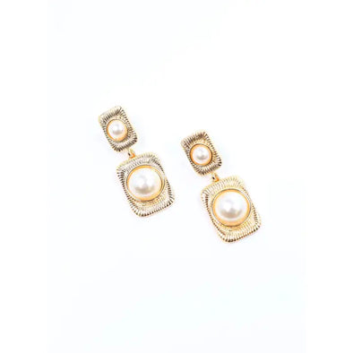 Giovonnie Pearl Drops-Gold