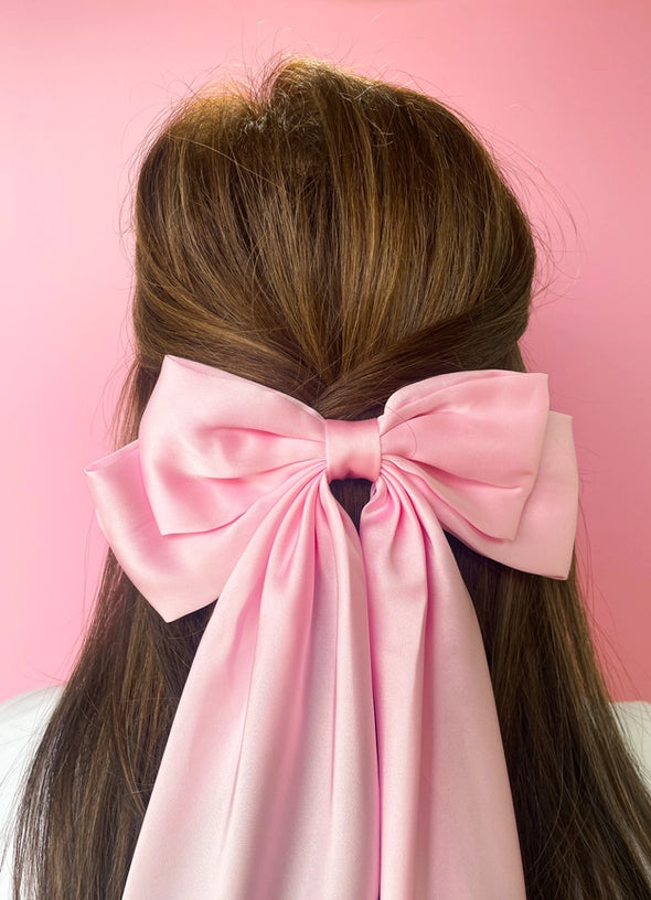 The Hair Bow Barrette (Three Colors)