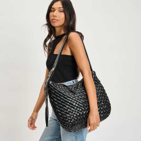 The Clasica Woven Crossbody