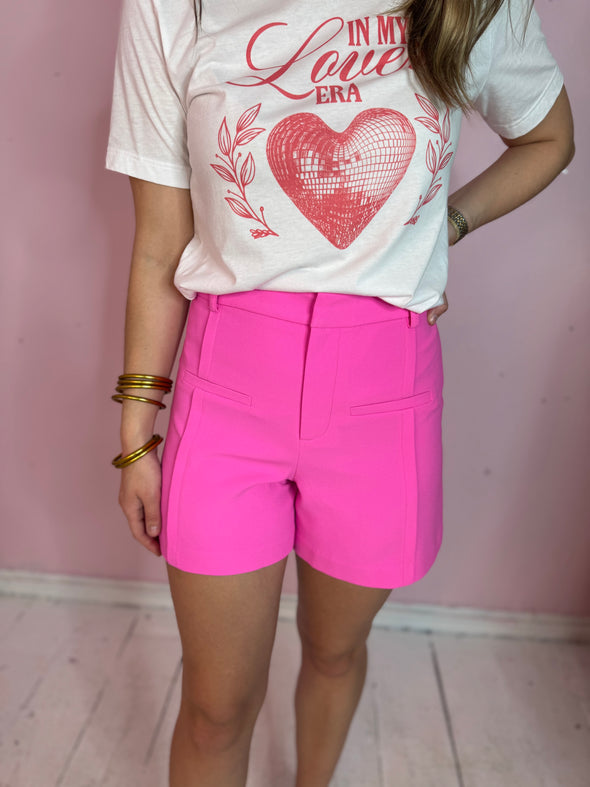 The Carol Shorts-Pink