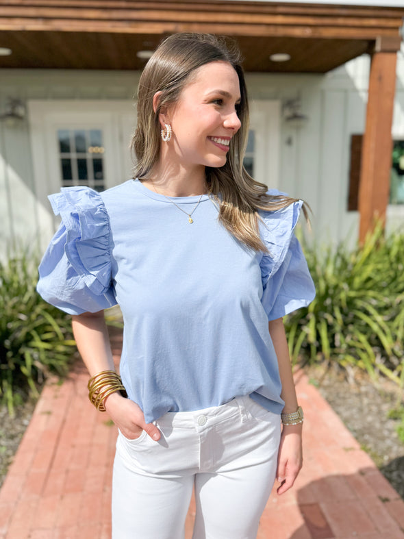 The Franco Top-Blue