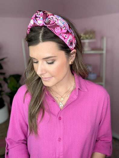 (Lilly Pulitzer) Armerena Cherry Tropical Headband