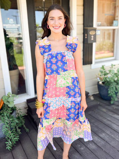quilted pattern THMl dress