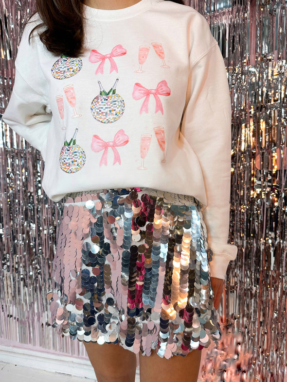 The Sherry Sequin Skirt