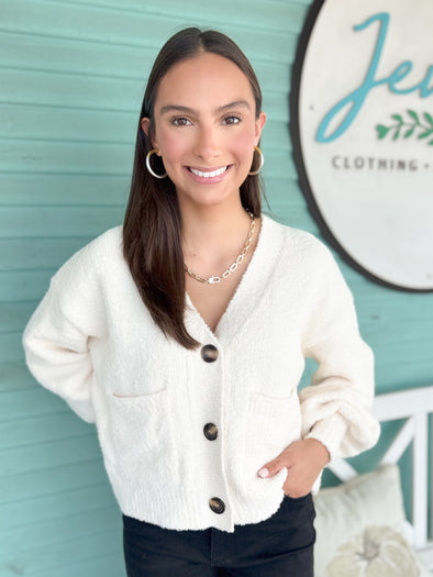 The Cozy Chenille Cardigan