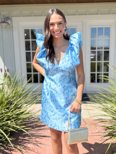 The Clarice Blue Dress