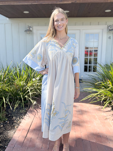 The Skies Baby Blue Maxi