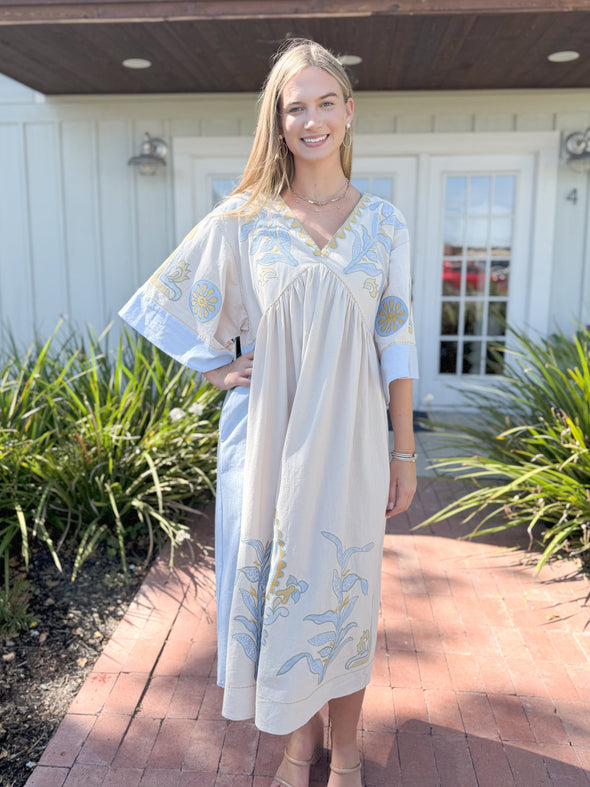 The Skies Baby Blue Maxi