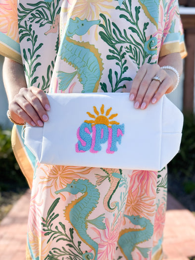 The SPF Pouch-White