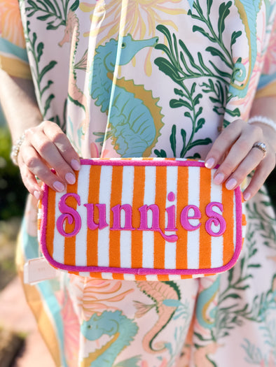 The Cabana Sunnies Pouch-Orange