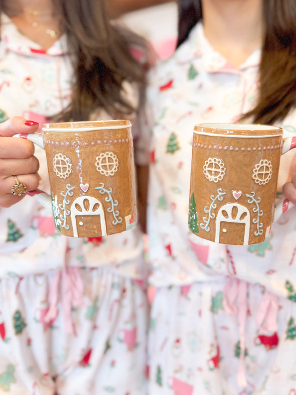 Organic Mug-Gingerbread House