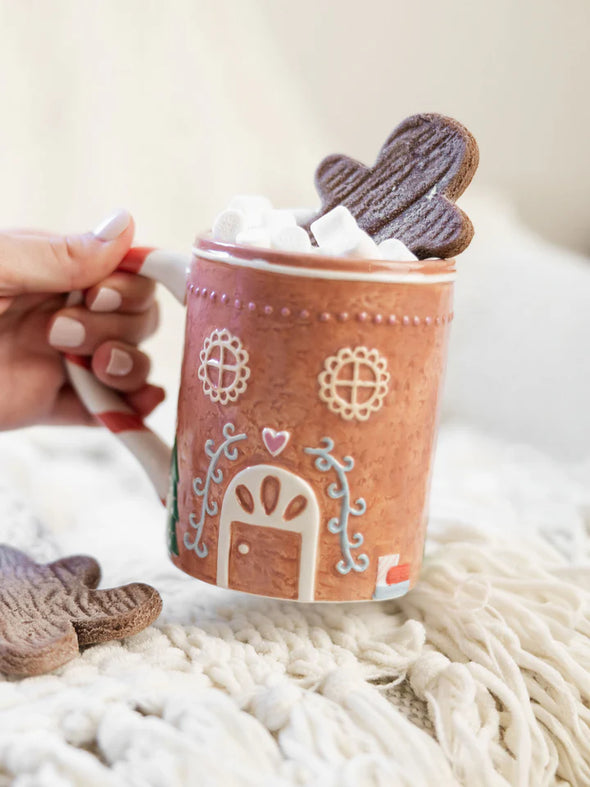 Organic Mug-Gingerbread House