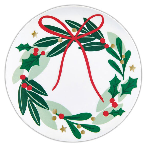 Melamine Plate-Wreath