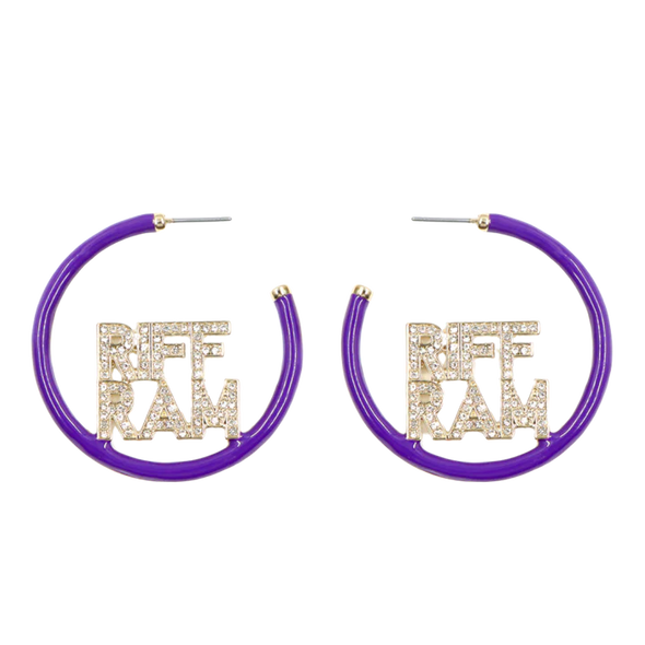 Riff Ram Purple Hoops