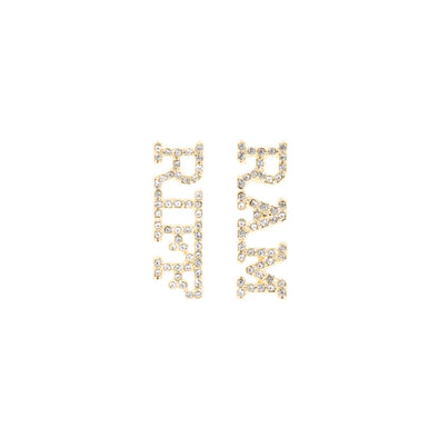 Riff Ram Pave Earrings