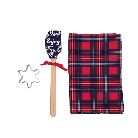 (Draper James)Tea Towel Gift Set-Angie Plaid