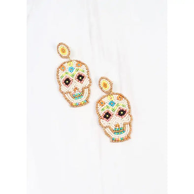 The Puebla Skull Earring