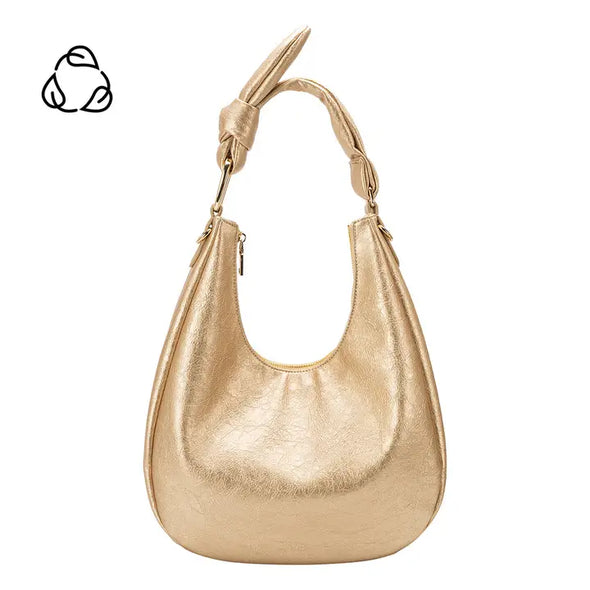 The Lilie Knot Shoulder Bag-Gold