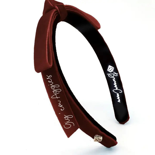 Texas A&M Bow Headband