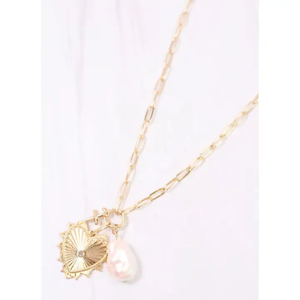 The Teyonah Charms necklace-Gold