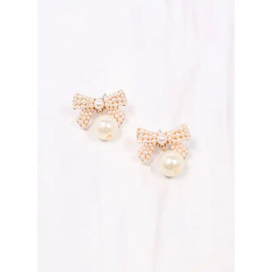 Mcneil Pearl Bow Earring