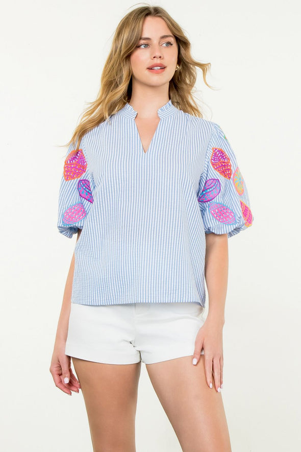 (THML)The Emily Top (Two Colors)